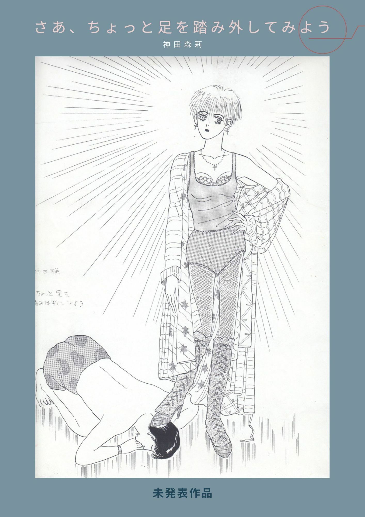 未発表作品『さあ、ちょっと足を踏み外してみよう』1988年 - 神田森莉