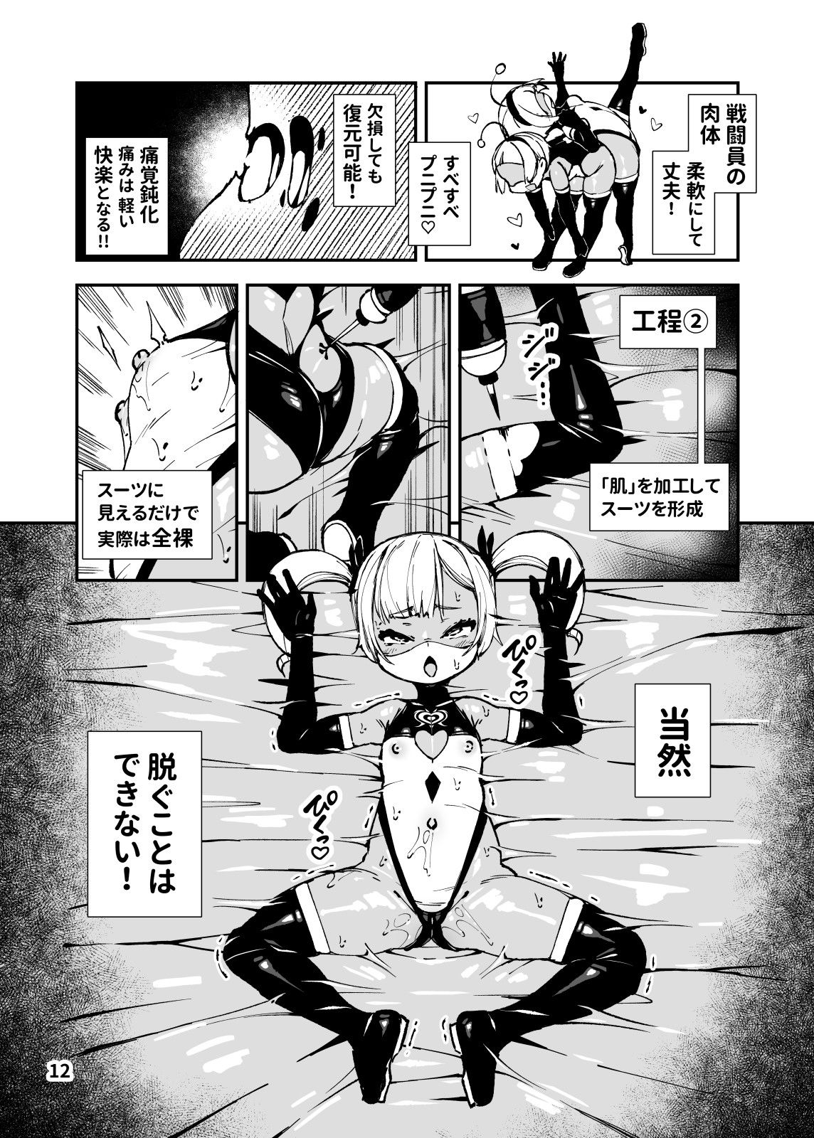 最恐メス〇キちゃんの戦闘員化改造工程