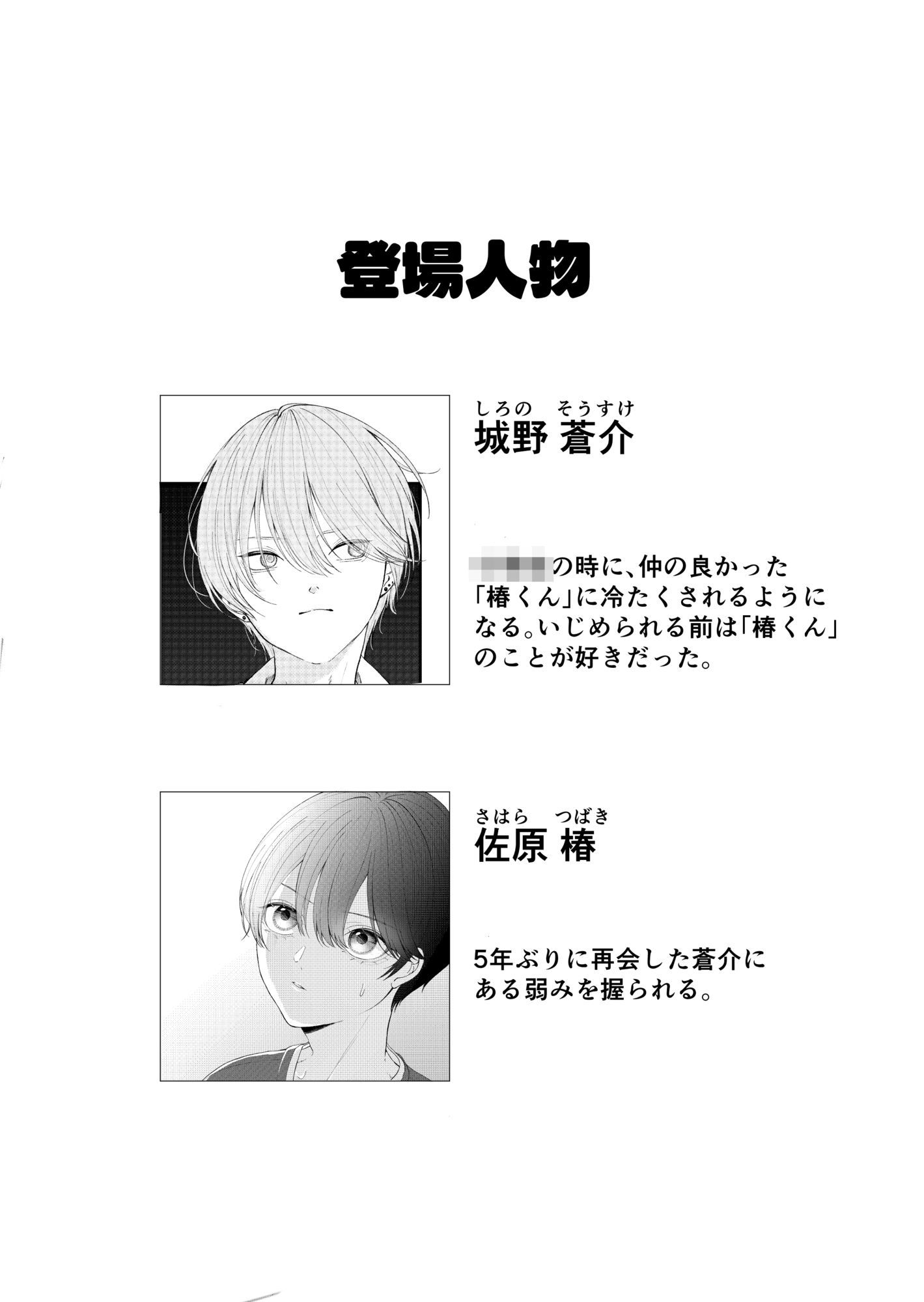 謝ってよ、椿先輩〜元いじめっこの弱みを握って色々する話〜