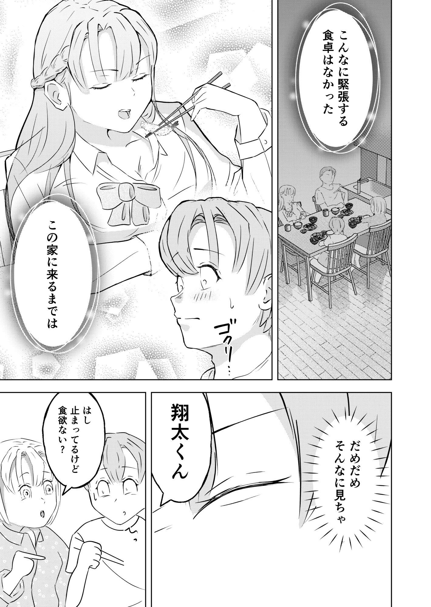 見守りカメラはみた 〜ボクの義姉への悪事全バレ中出し〜 画力修行復帰作？