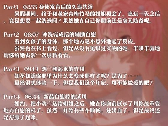 ［R18G］【中国語注意】年上幼馴染の無知な去勢〜去勢してオナニーに使ったらSEXにはならないよ〜