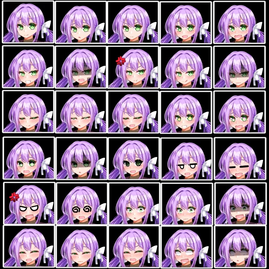 立ち絵素材 私服の女の子