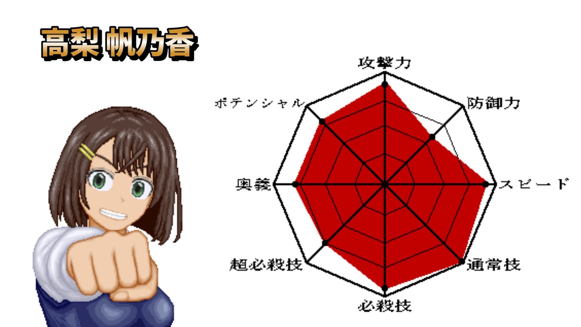 元気な関西弁少女「ホノカ」WOLF〜エッチなアップデート型格闘ゲーム〜 追加キャラ