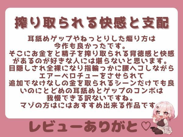 【ゲップ×NTR×貢ぎマゾ】わるぅい人妻の汚い生ゲップでオナサポ♪ちんぽの前に…金 出せ