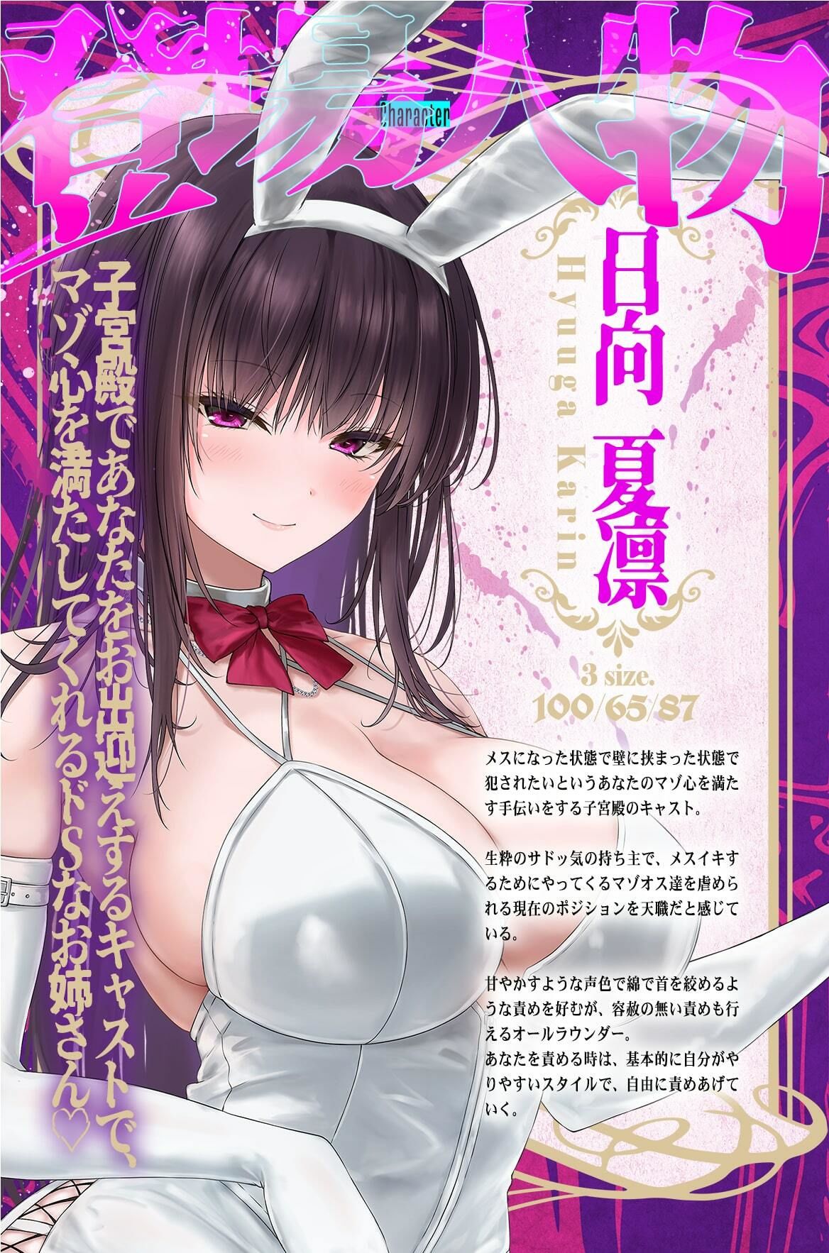 【Live2Dミニゲーム特典付】心の子宮を疼かせる、TS専門風俗（はーと）【子宮殿】（はーと）〜メス化壁尻犯●れ願望を持つアナタへ〜