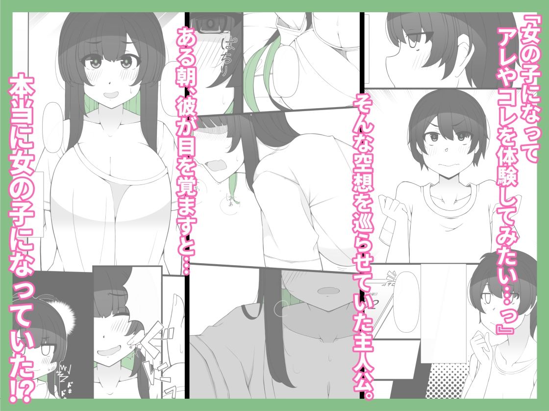 TS娘ちゃんがもう一人の自分と×××する話