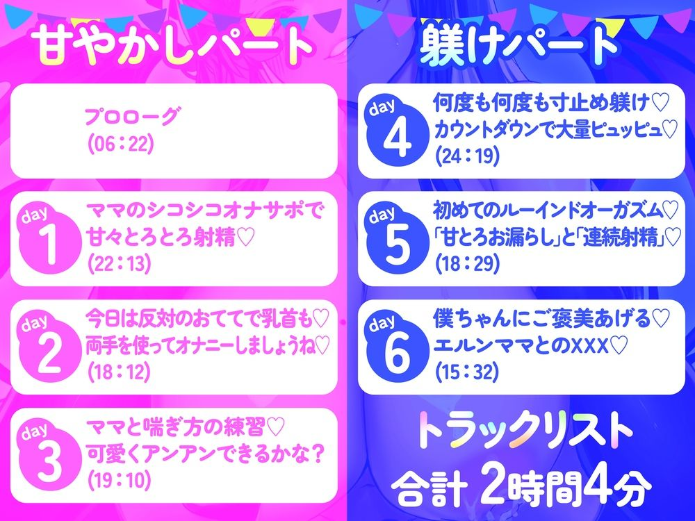 【全肯定→躾け】あまあま○〇退行オナサポ〜むっちり巨体のサキュバスママに全肯定オナサポで射精〇ちゃんに堕とされる（はーと）〜