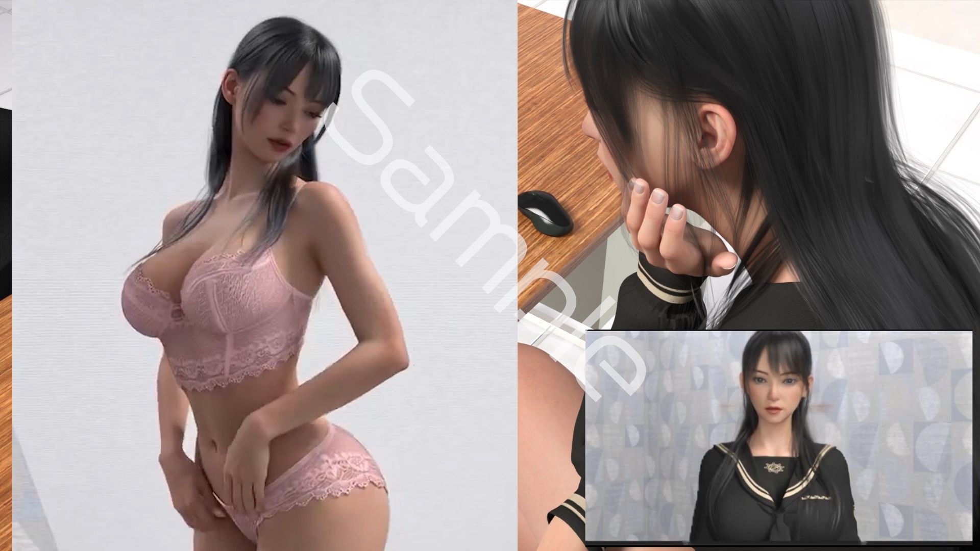 【▲100●100】二階堂沙耶・県警からの事情聴取で、自らの盗撮被害動画の確認を強いられる:DeepNude_004『沙耶のAIディープフェイク・勝手に下着モデル・競泳水着を着せられおっぱいポロリ&マ○コ見せつけ動画を生成される』押収品のディープヌード動画2本セット!