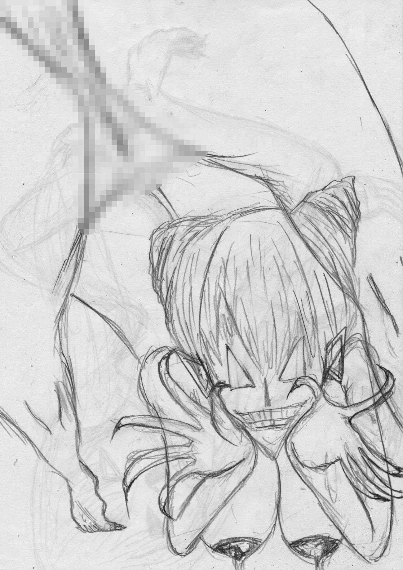 黒よりも黒いエロティックホラー黒戯絵集「マネキンポーズ10」