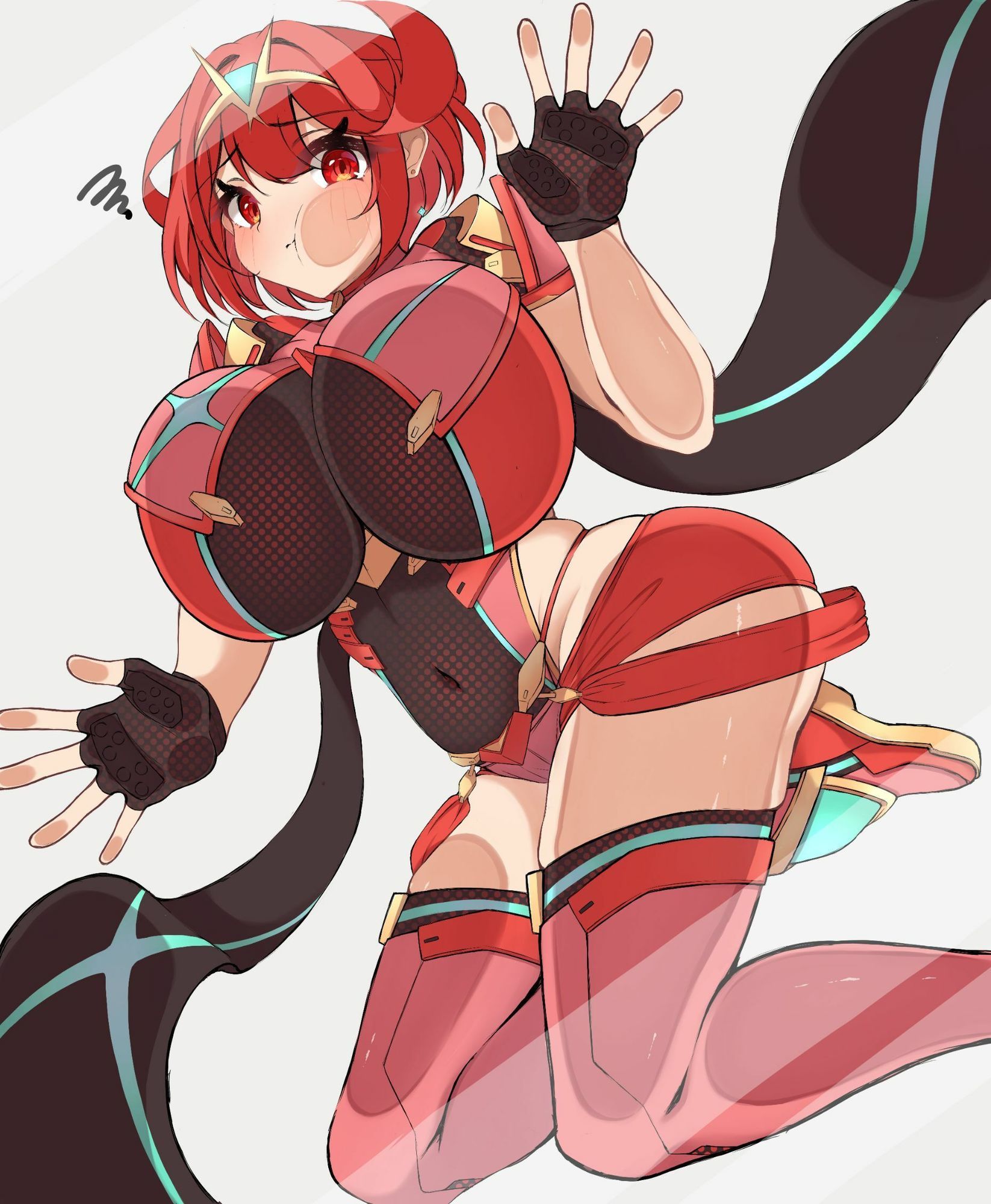 張り付きやられで好き勝手されちゃうホムラ