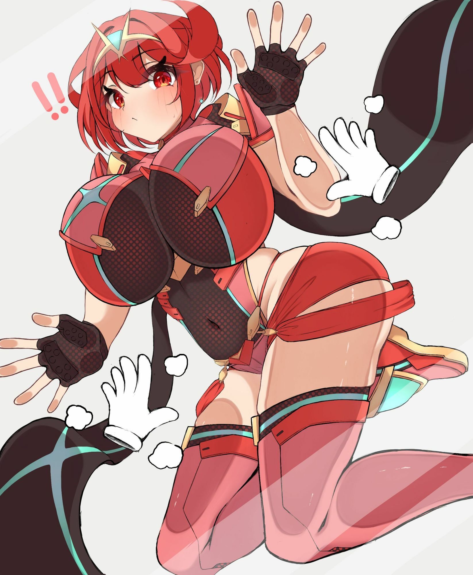 張り付きやられで好き勝手されちゃうホムラ