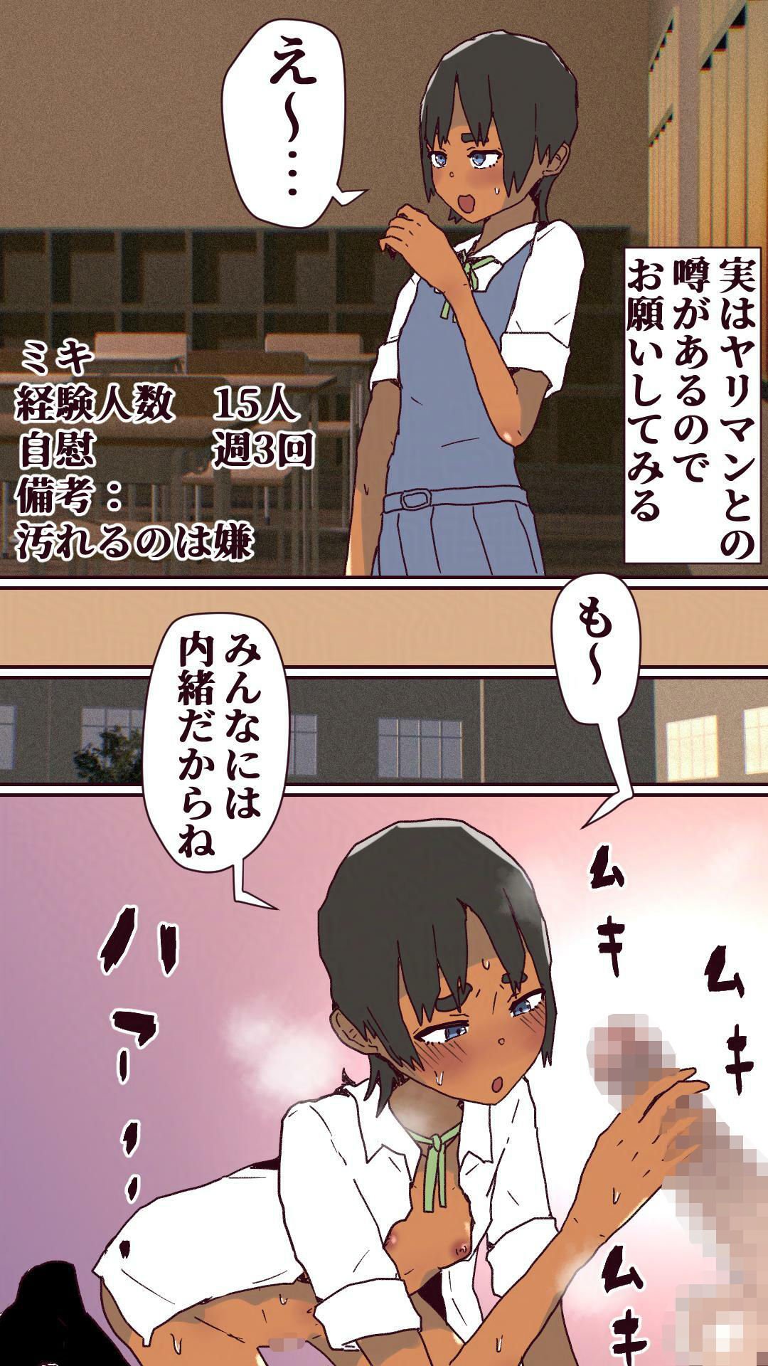 未使用はもったいないのでやらせてくれるクラスの貧乳ビッチ他