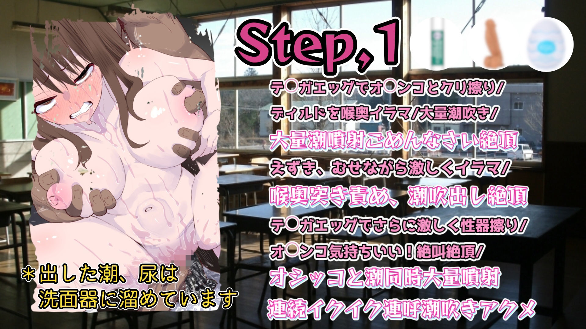 『女体快楽実験場』 被験体No，010「なな」Stage，1前編