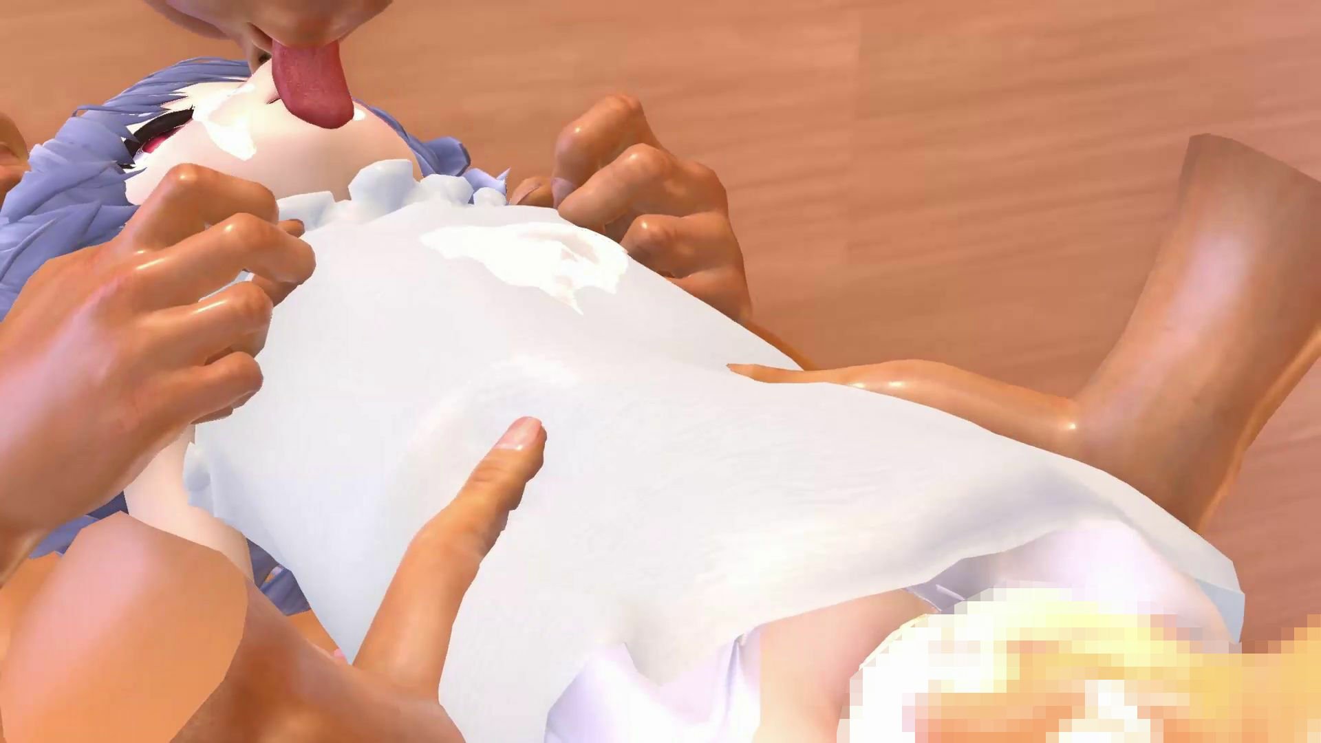 レミリアお触り Animation ＋ blender