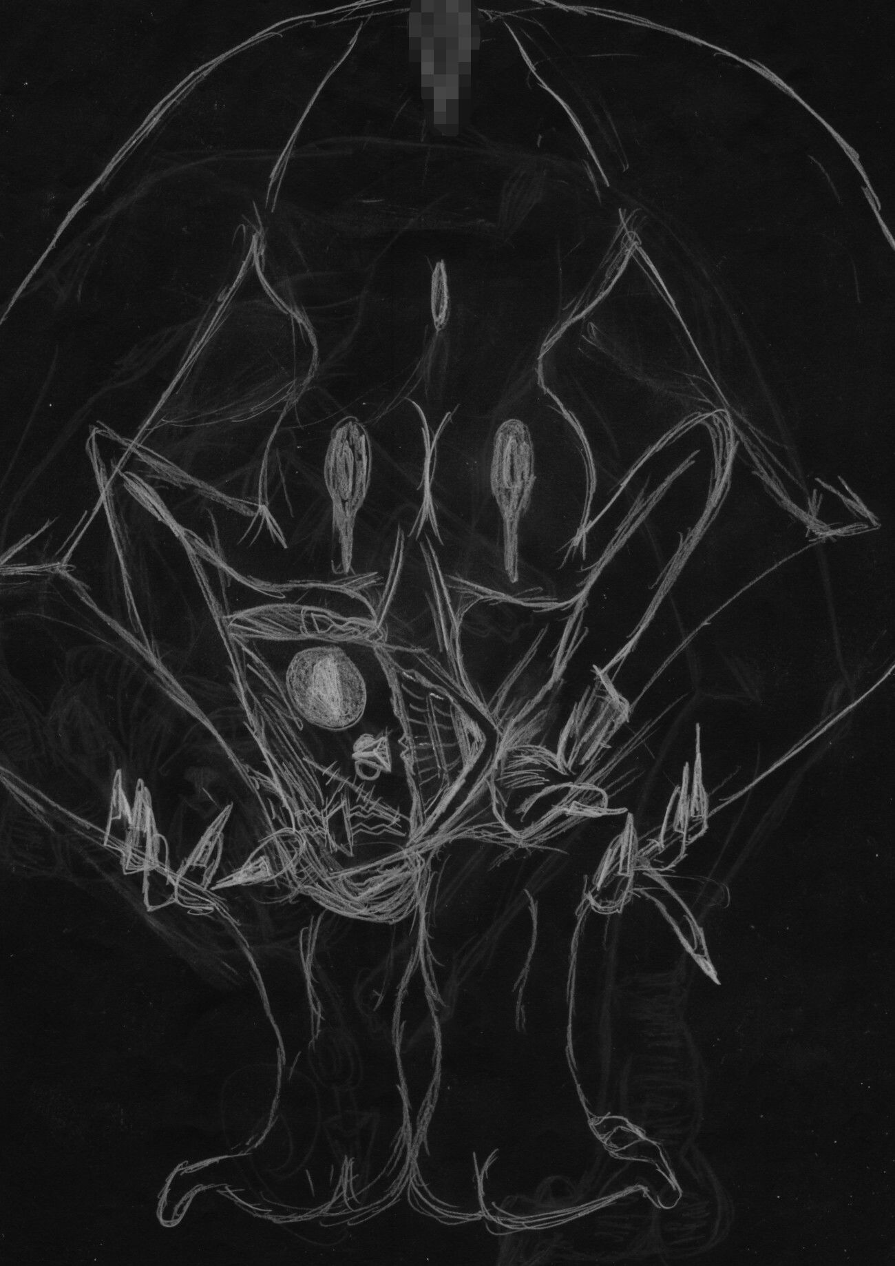 黒よりも黒いエロティックホラー黒戯絵集「マネキンポーズ11」