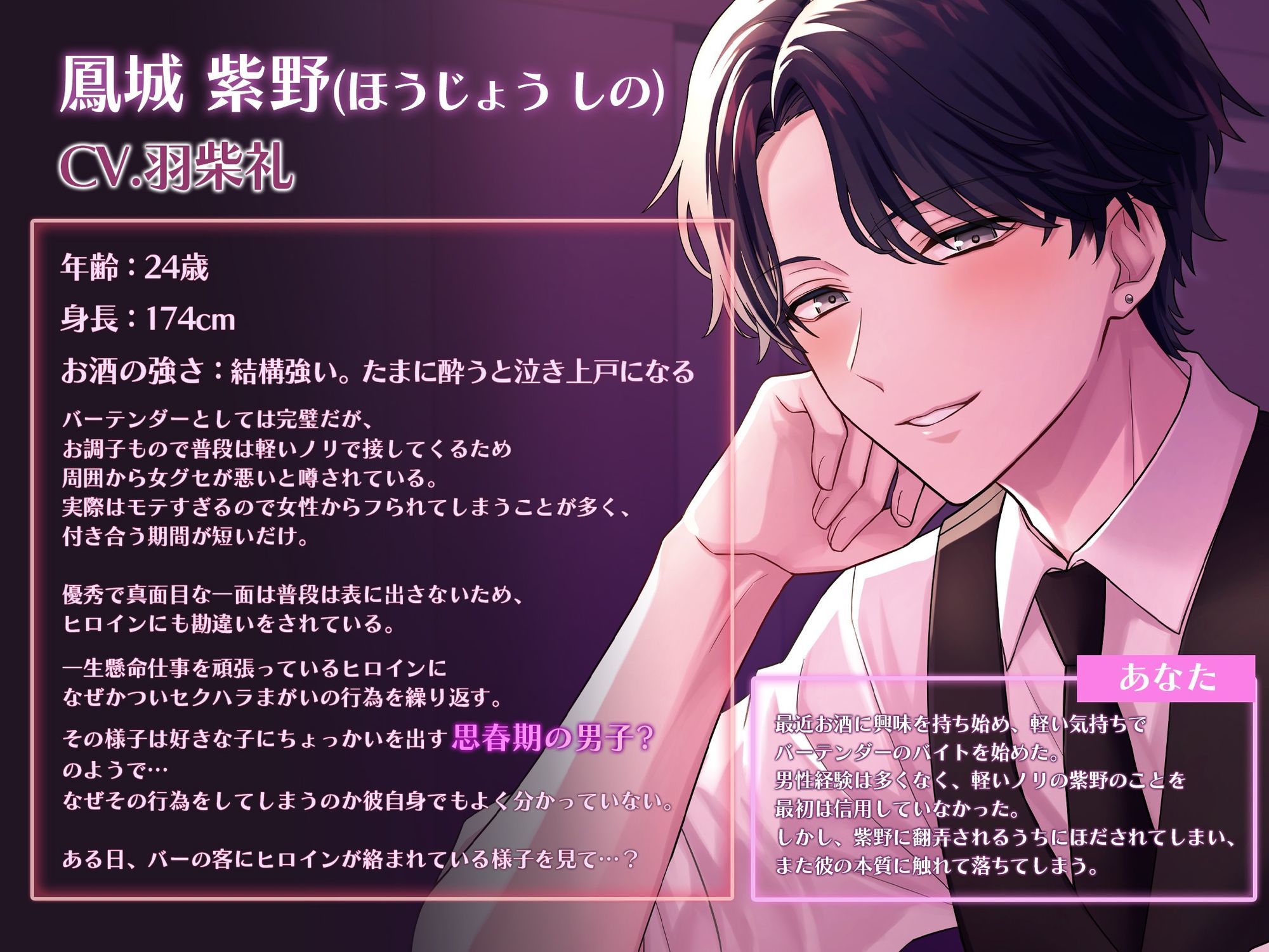 【セクハラ限界突破！】君だけに絶賛思春期？バーテンダー〜大好きすぎてセクハラがとまらないッ！〜