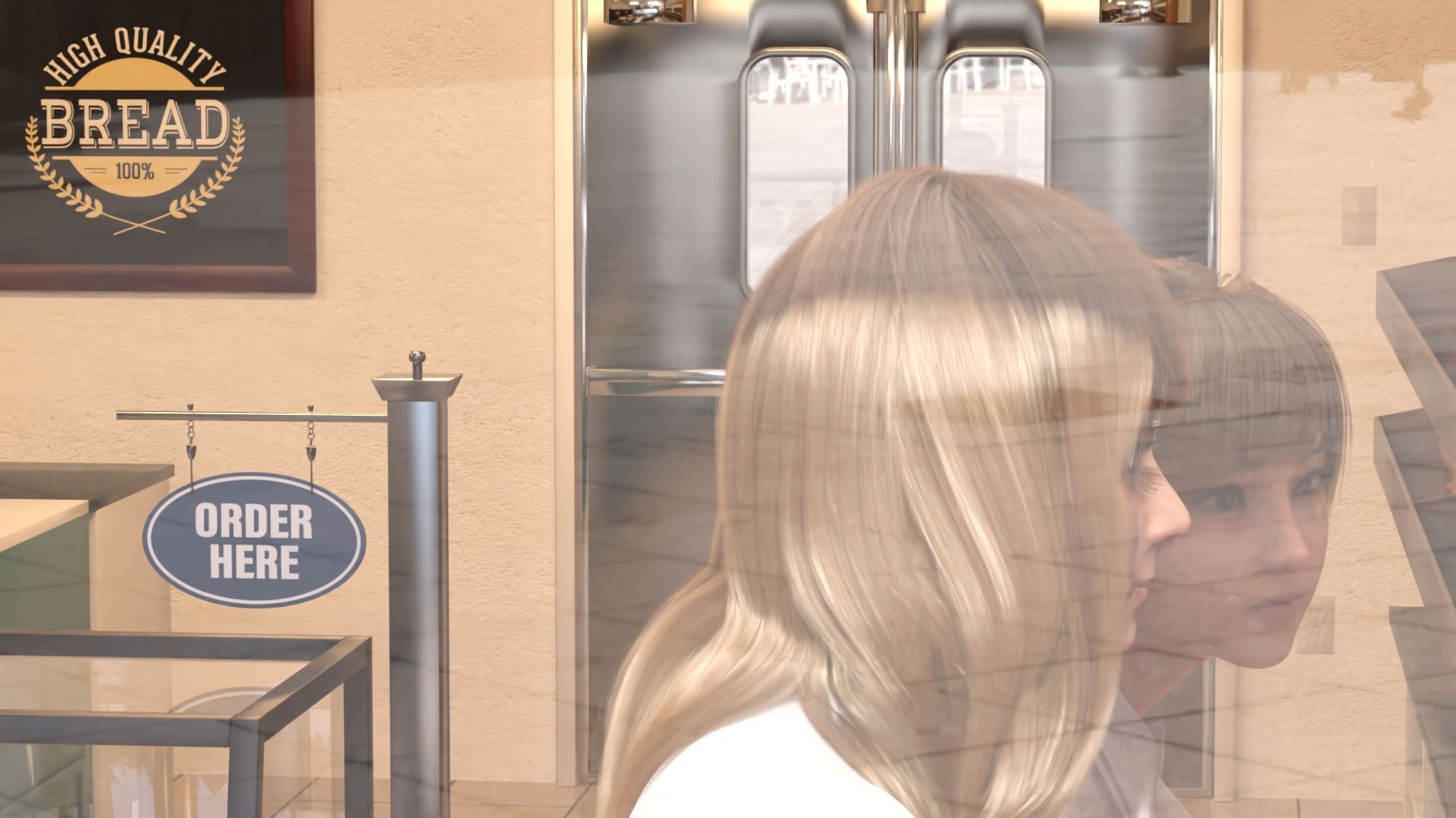 【▲100△100●100】学校帰りにコーヒーショップに寄って雑談する廻里と友梨。2025シリーズ（011:沙耶までもが盗撮師の餌食になり、友梨の知人の男子生徒がその沙耶のパンチラ盗撮動画でヌきまくったということを聞いた件）