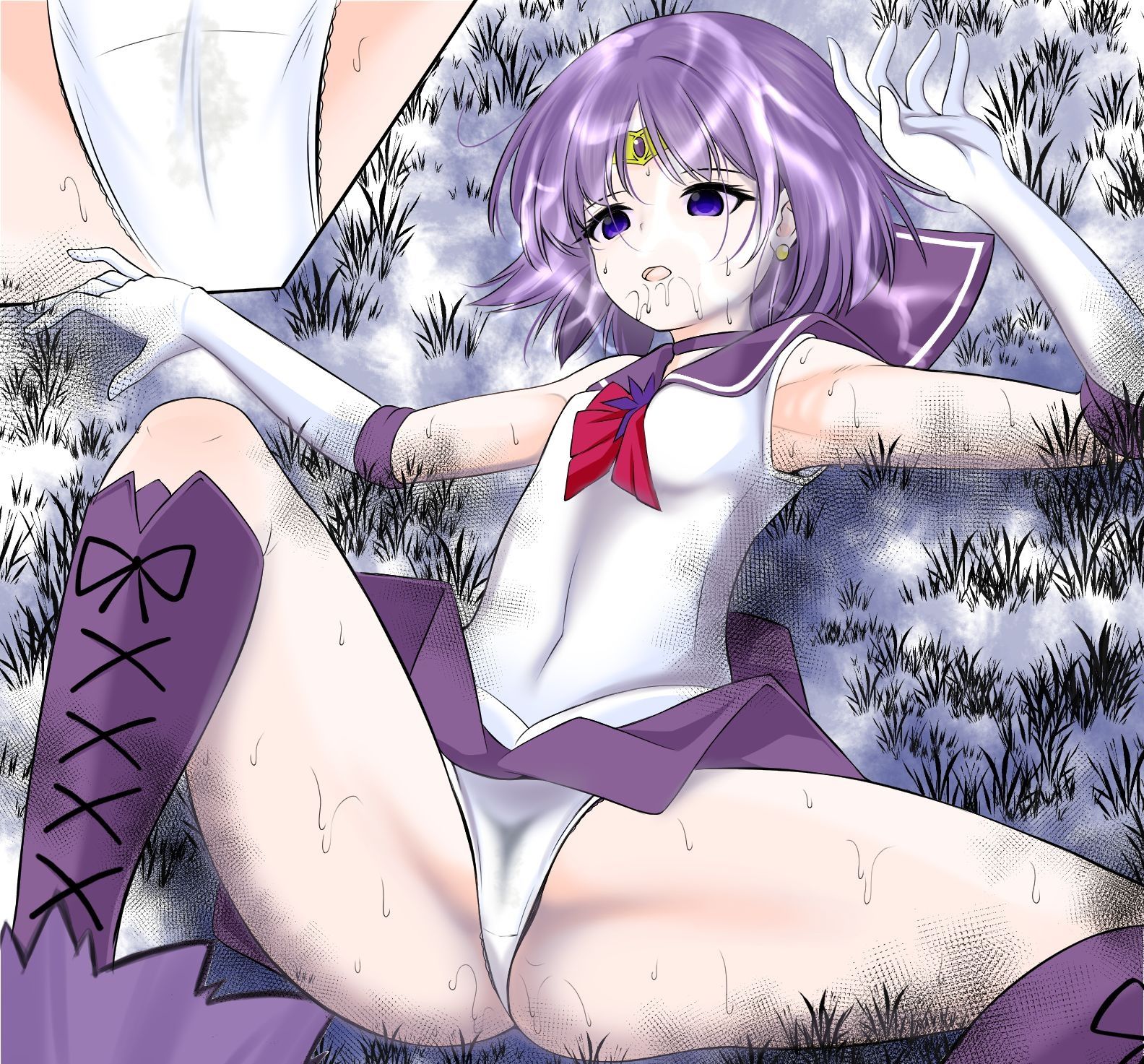 人格吸引されてしまい残った身体は男達にレ●プされるセーラ●サターン