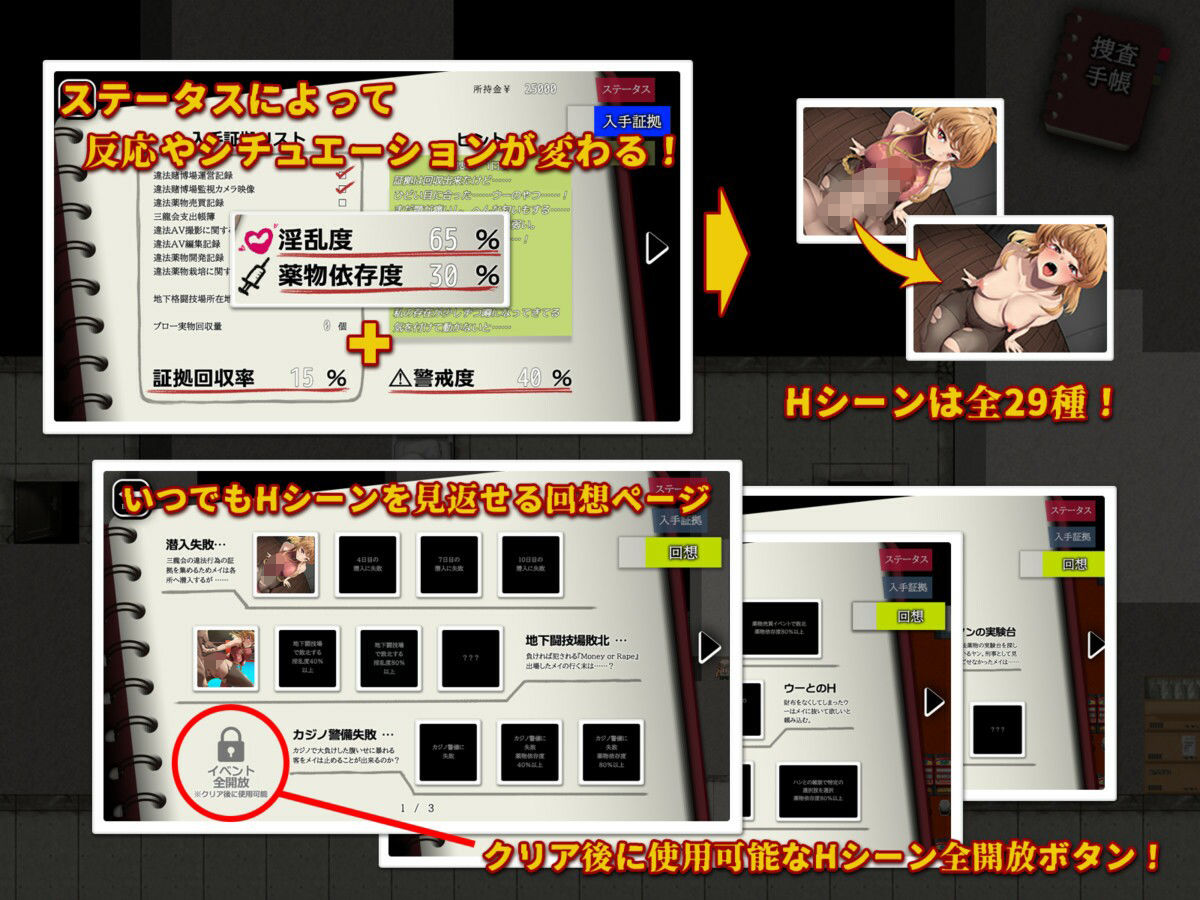 特対4班カガリ メイの潜入捜査 〜違法ドラック摘発せよ〜