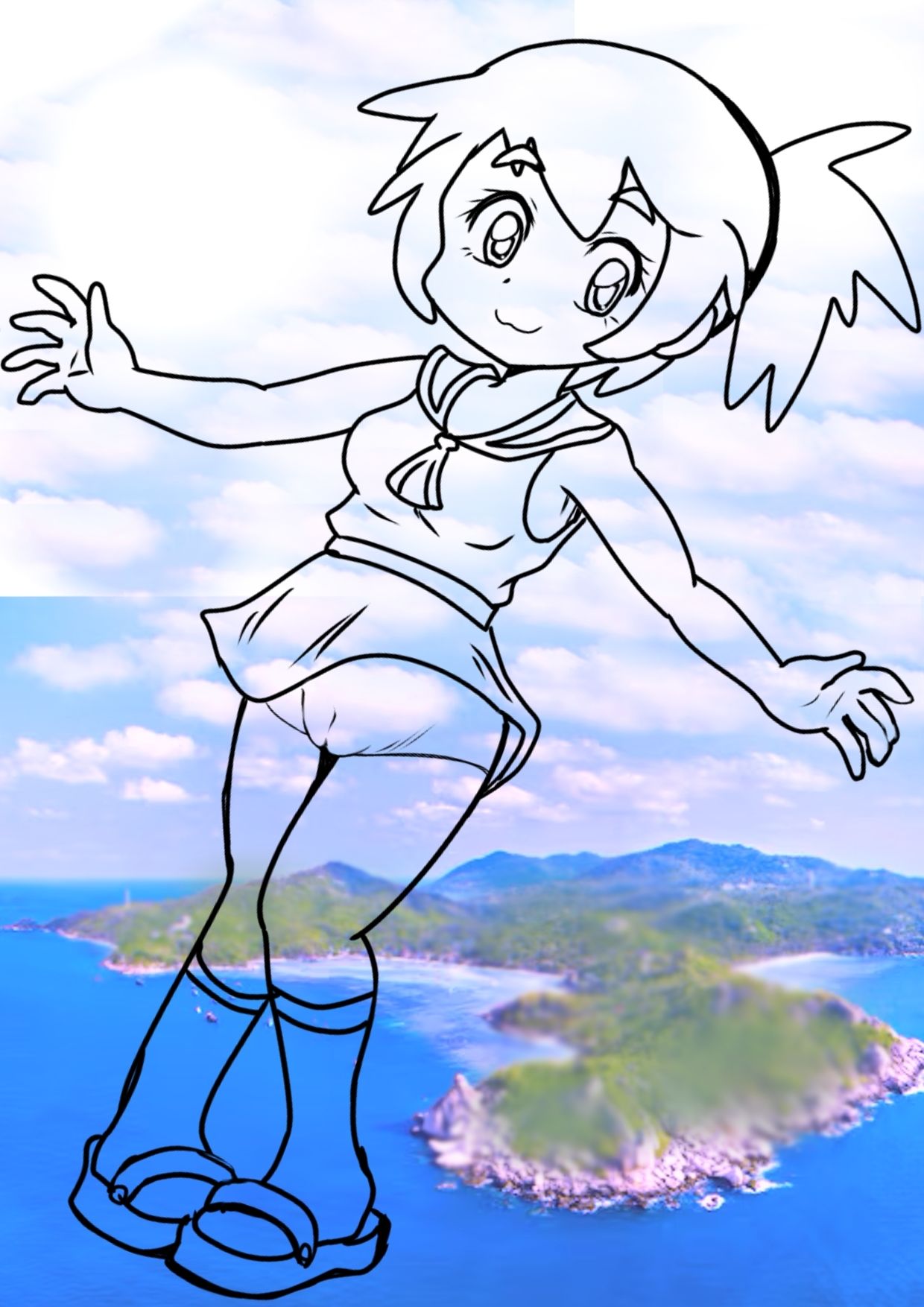 〜島の少女スイレン〜2025冬編〜デカチン先生がやって来た〜この島では、みんななかよし♪オホ声交尾が日常で♪自然の中で自然に交尾して自宅出産する〜人間の原風景の島♪