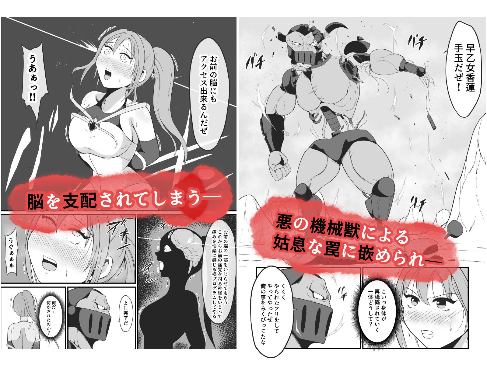 聖戦兵器機械化娘〜悪への強●人体改造〜