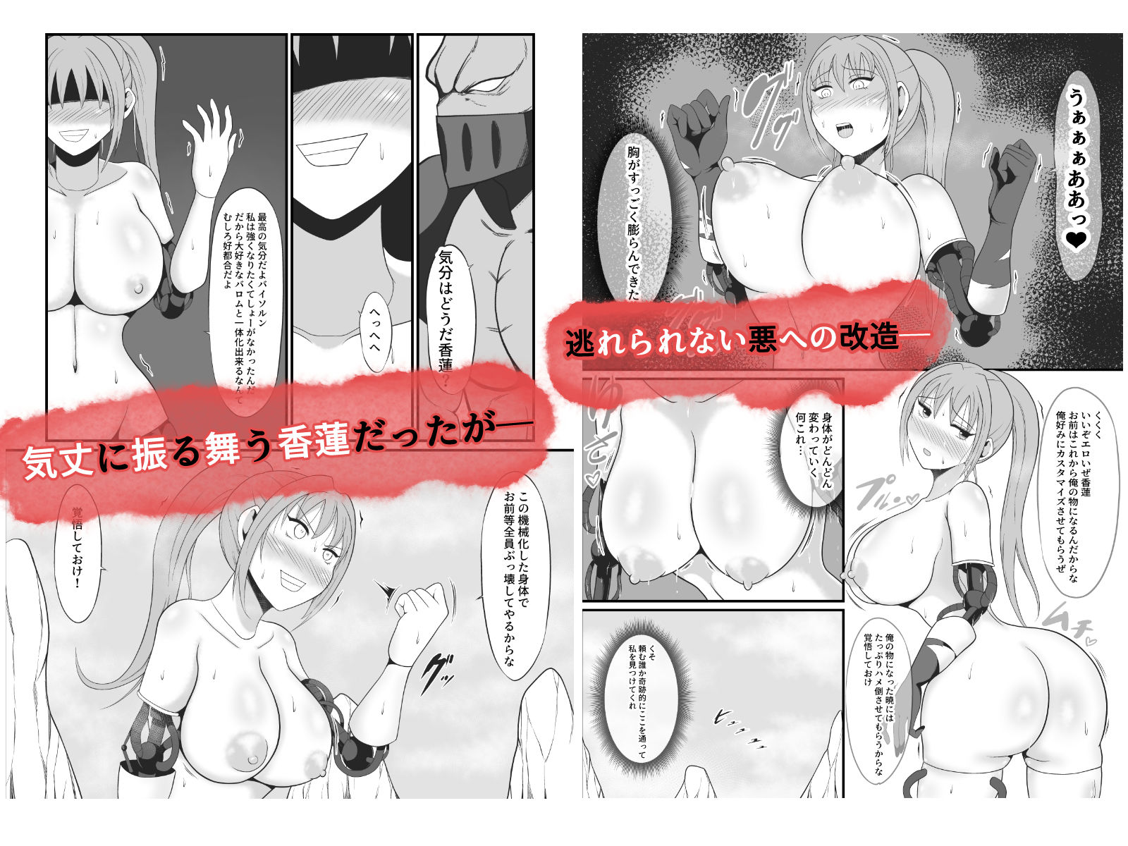 聖戦兵器機械化娘〜悪への強●人体改造〜