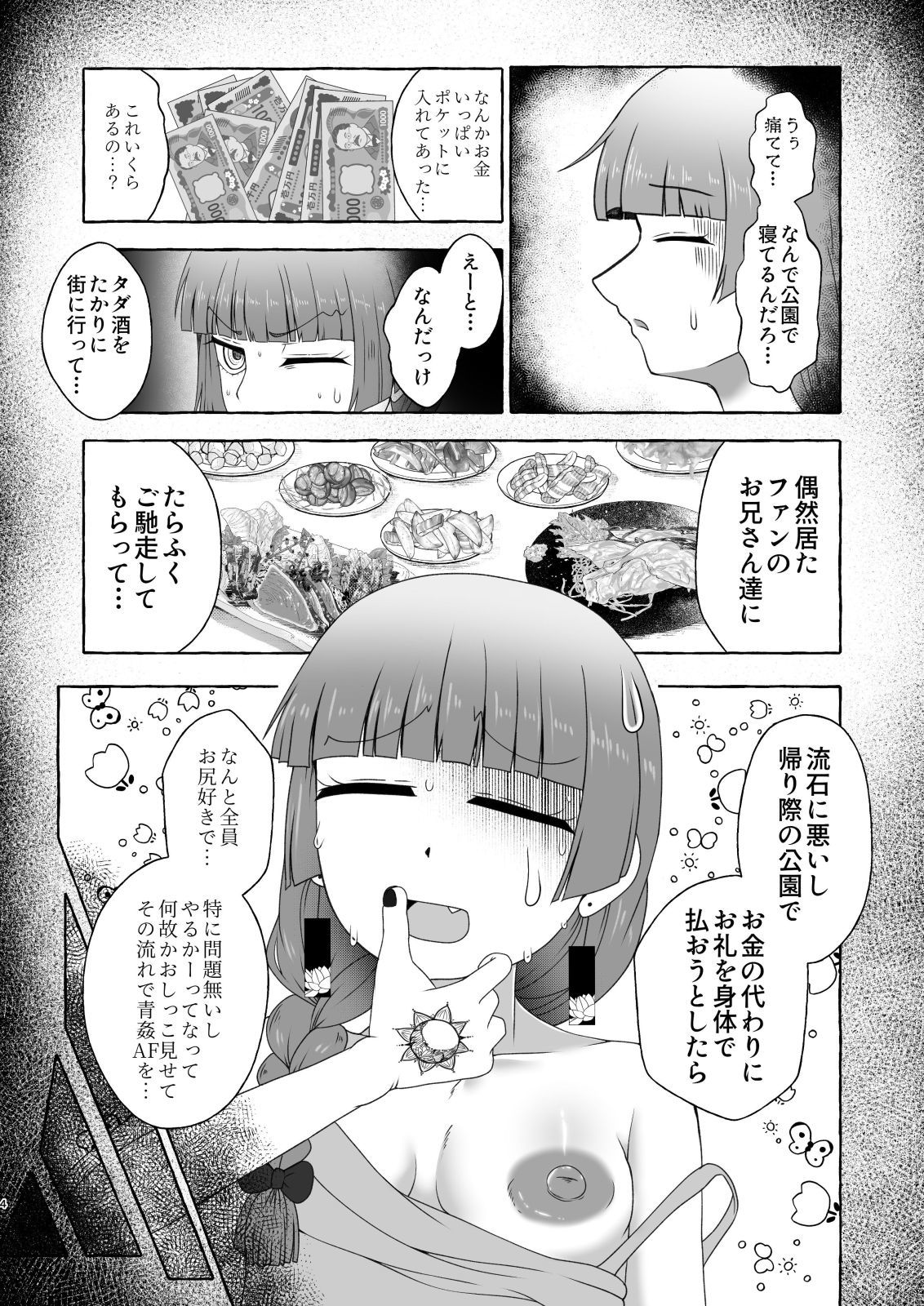 某酔いどれベーシスト〜誰もいない深夜の廃トイレにて〜