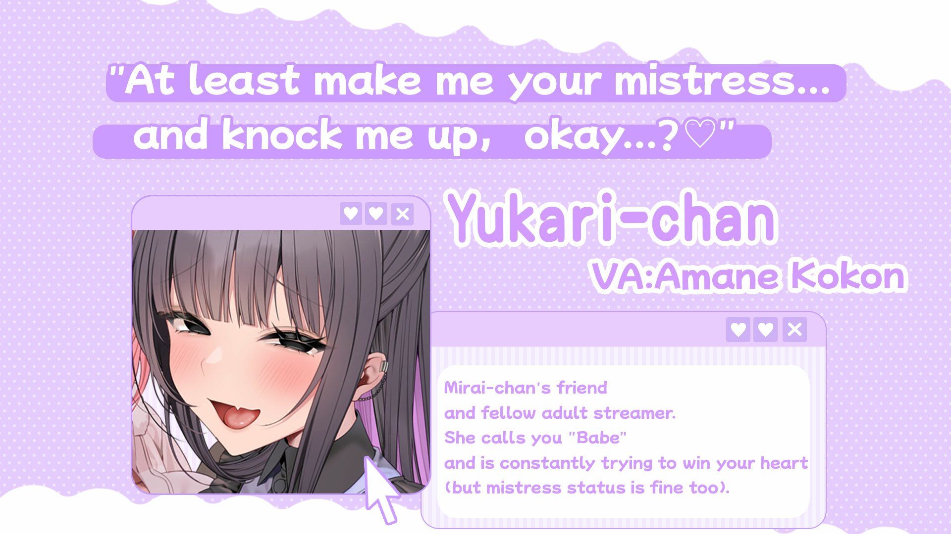 No-good Streamer Mirai-chan ASMR！ My First Raw Sex Stream［en Ver.］
