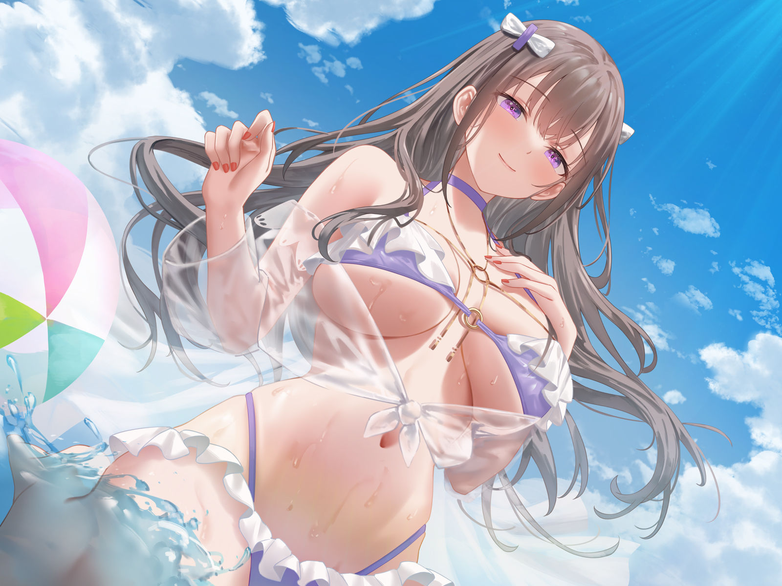 ご奉仕大好きな幼なじみの千歳ちゃんとスキスキ(はーと)いちゃらぶ学生性活〜夏/可愛いヤキモチ〜