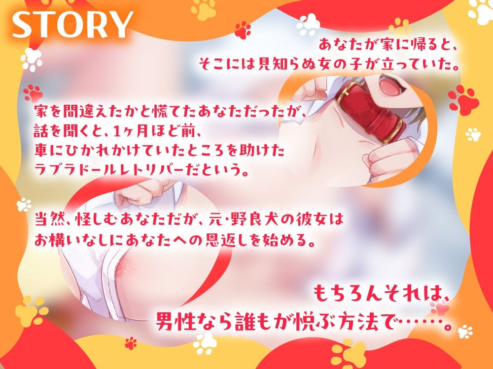 【ケモ耳サークル】貴方のことが大好きな後輩系従順犬耳娘と甘蕩濃厚耳舐めぺろらぶエッチ【CV.白雪ふわり】