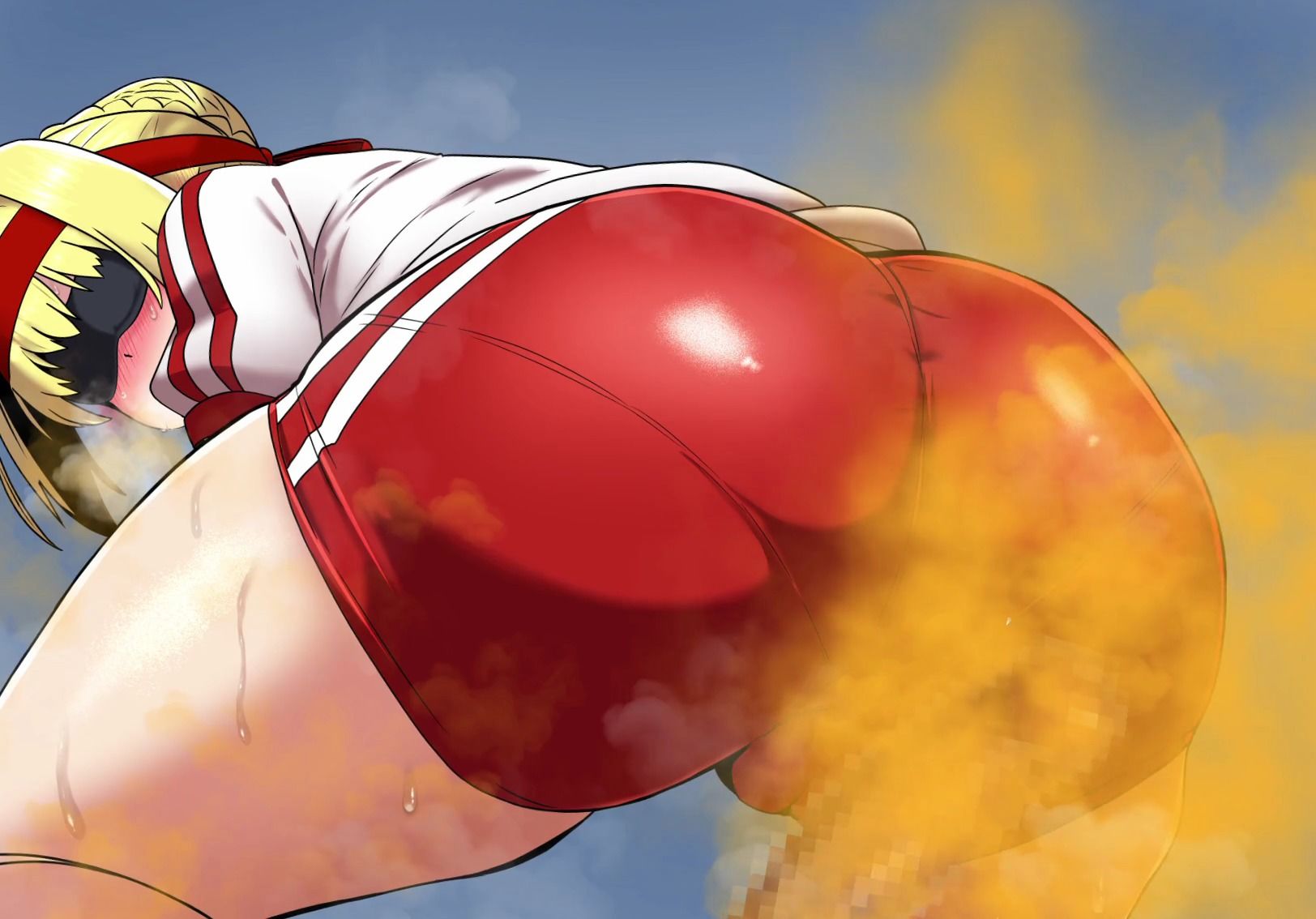 便意我慢＆着衣脱糞＆おならアニメーション集（6）