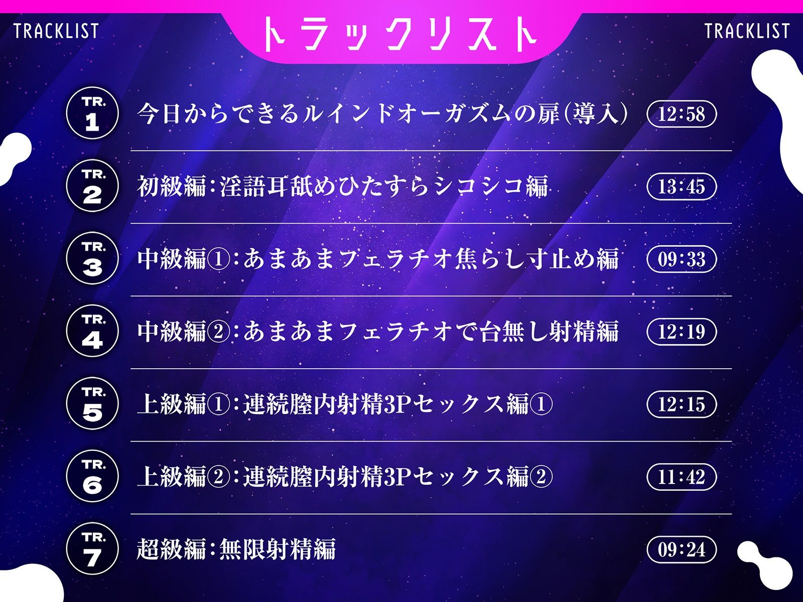 【台無し射精】ルインドオーガズム∞〜イク直前のやみつきの快感をいつまでも、ずっと〜