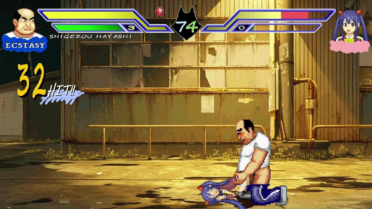 ウ〇ンディの異世界でオジサンとエッチなバトル