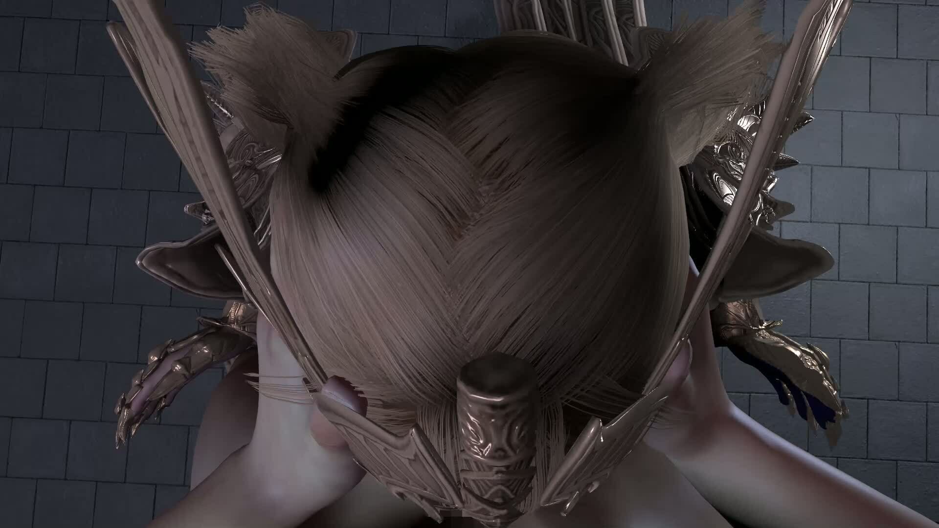 【ROMV347】黄金聖闘士星矢とクラウド「フェラチオとイラマチオ」