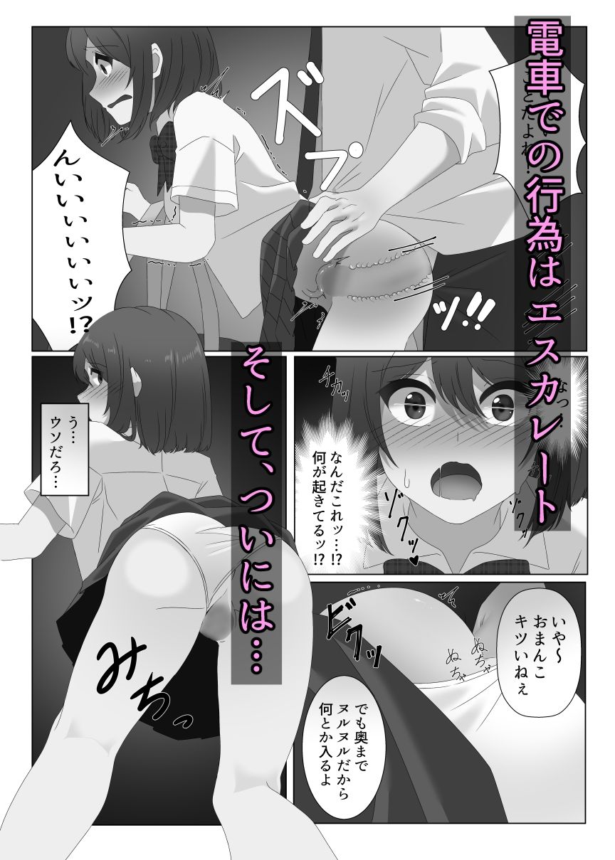 女体化した僕は電車で犯●れる