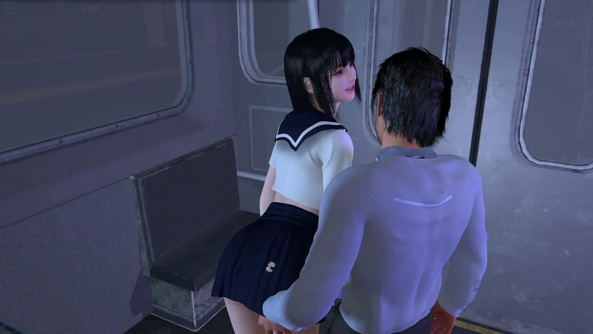 【ROMV352】時間停止電車レ●プセーラー服●●●●●「体が動かない」