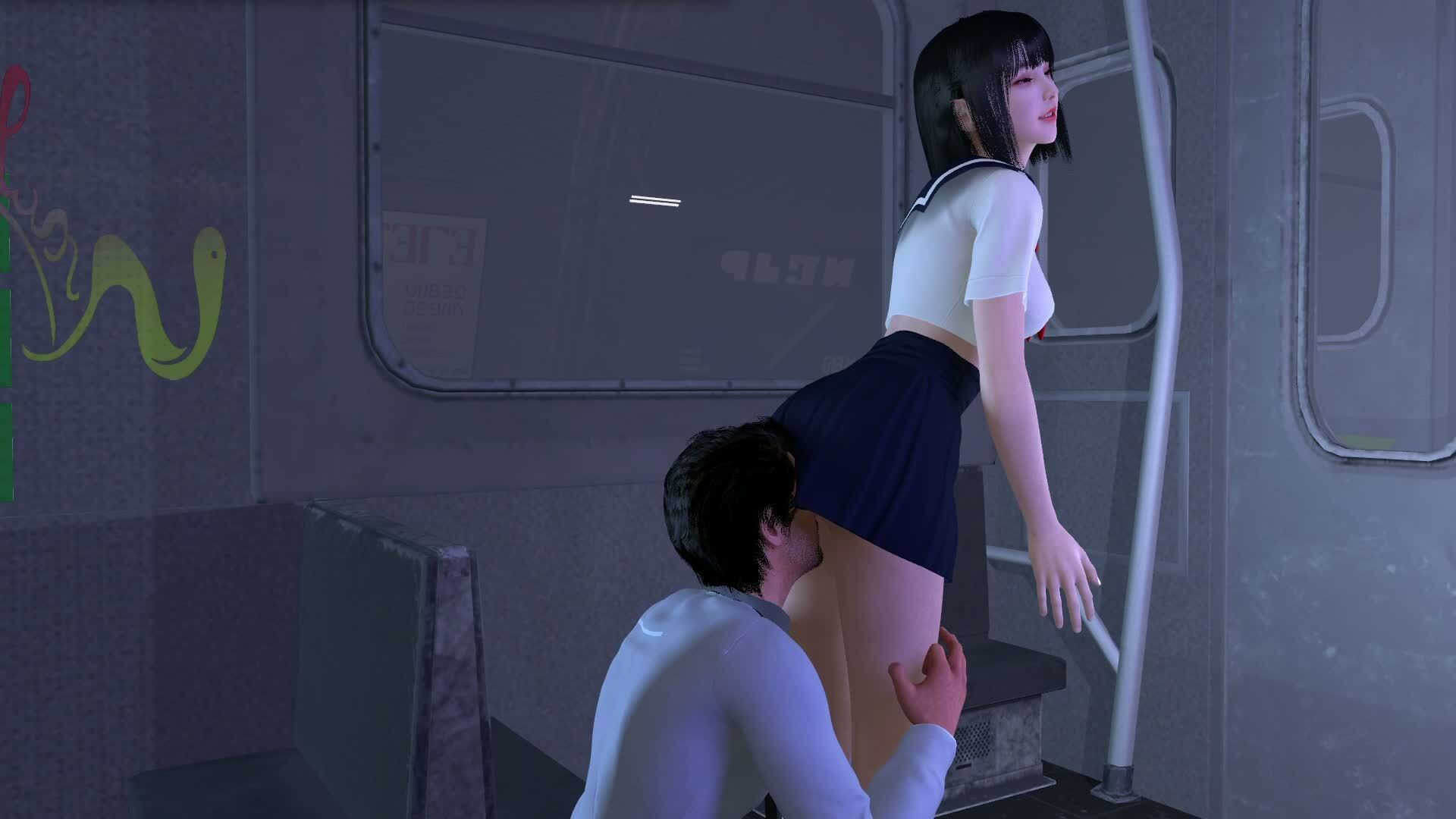 【ROMV352】時間停止電車レ●プセーラー服●●●●●「体が動かない」