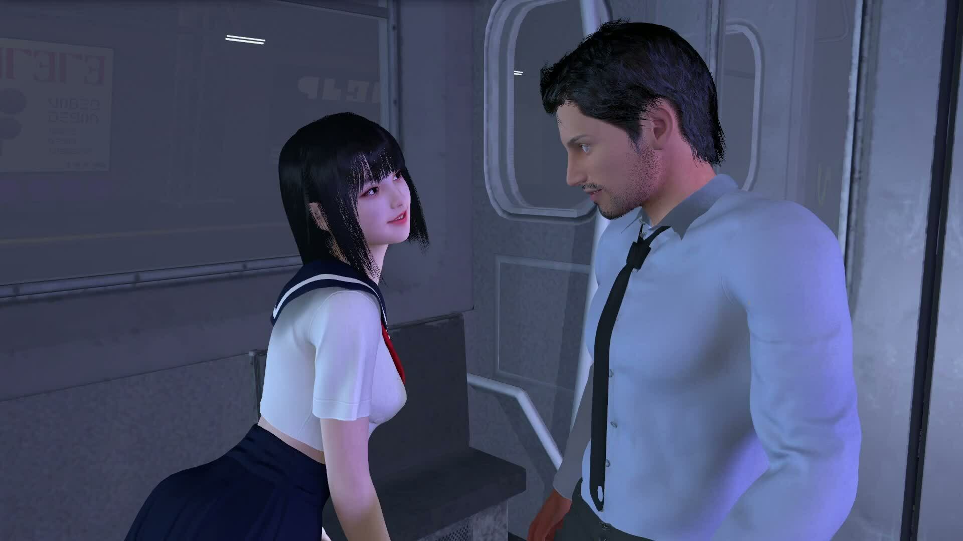 【ROMC352】時間停止電車レ●プセーラー服●●●●●「体が動かない」