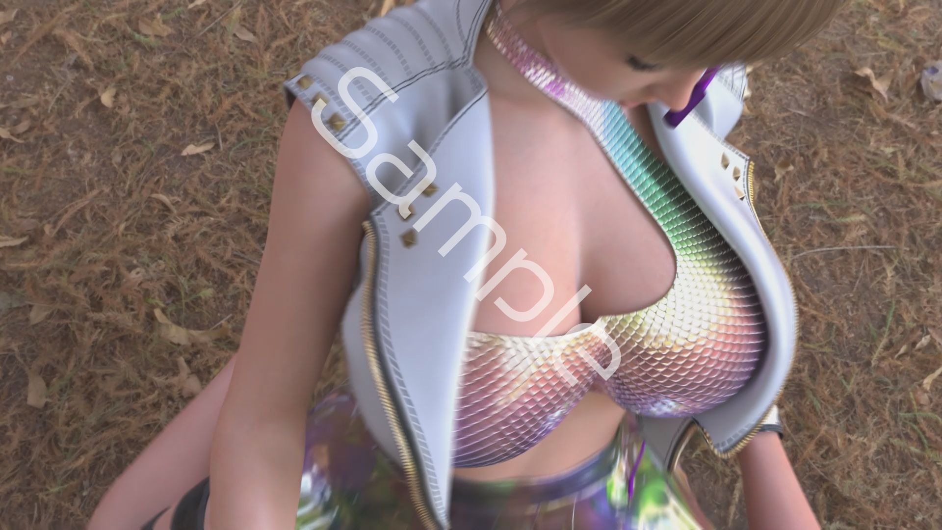 【▲100】廻里が主人公のMMORPG『編隊コレクション:Re』ゲーム動画（Vol.10:ゾンビの集団によるレ○プ被害に遭ってしまう:座位フロント！）