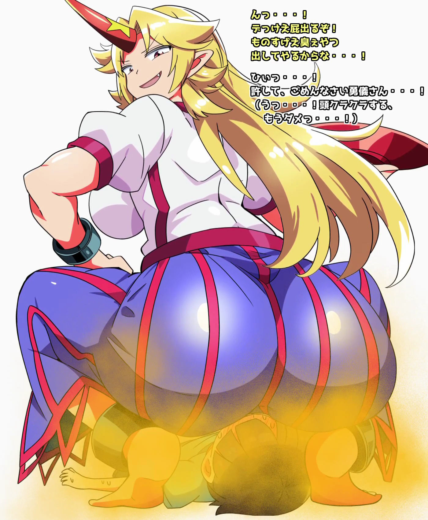 おなら・放屁イラスト＆アニメ動画集（7）