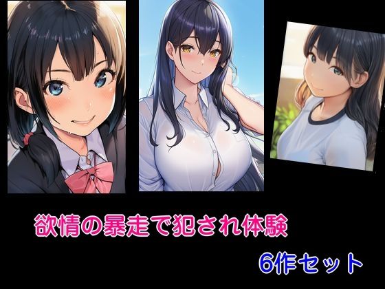 欲情の暴走で犯●れ体験 6作セット