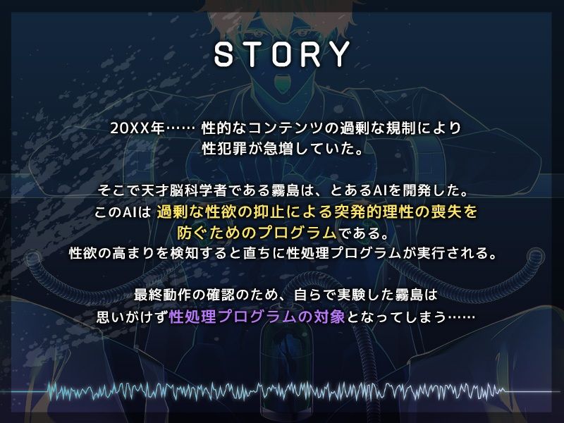 生意気天才科学者の性処理プログラム〜この僕が自分で開発した感覚遮断装置にメス堕ち絶頂させられるわけがない!〜