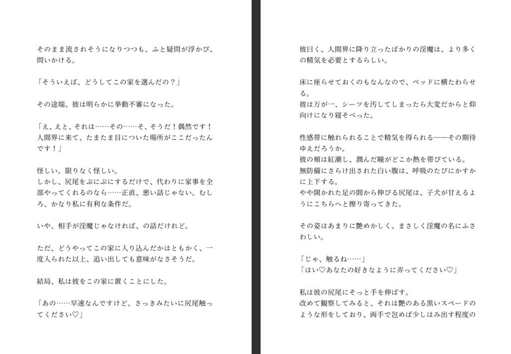 不法侵入したインキュバスから魔法のエログッズを貰ったので射精禁止した身体を弄んだあと強●射精させまくる話