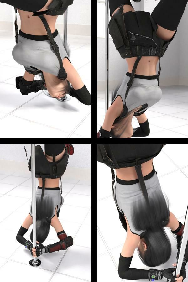 【chrl100】二階堂沙耶のポールダンス写真集-ON THE POLE-05c