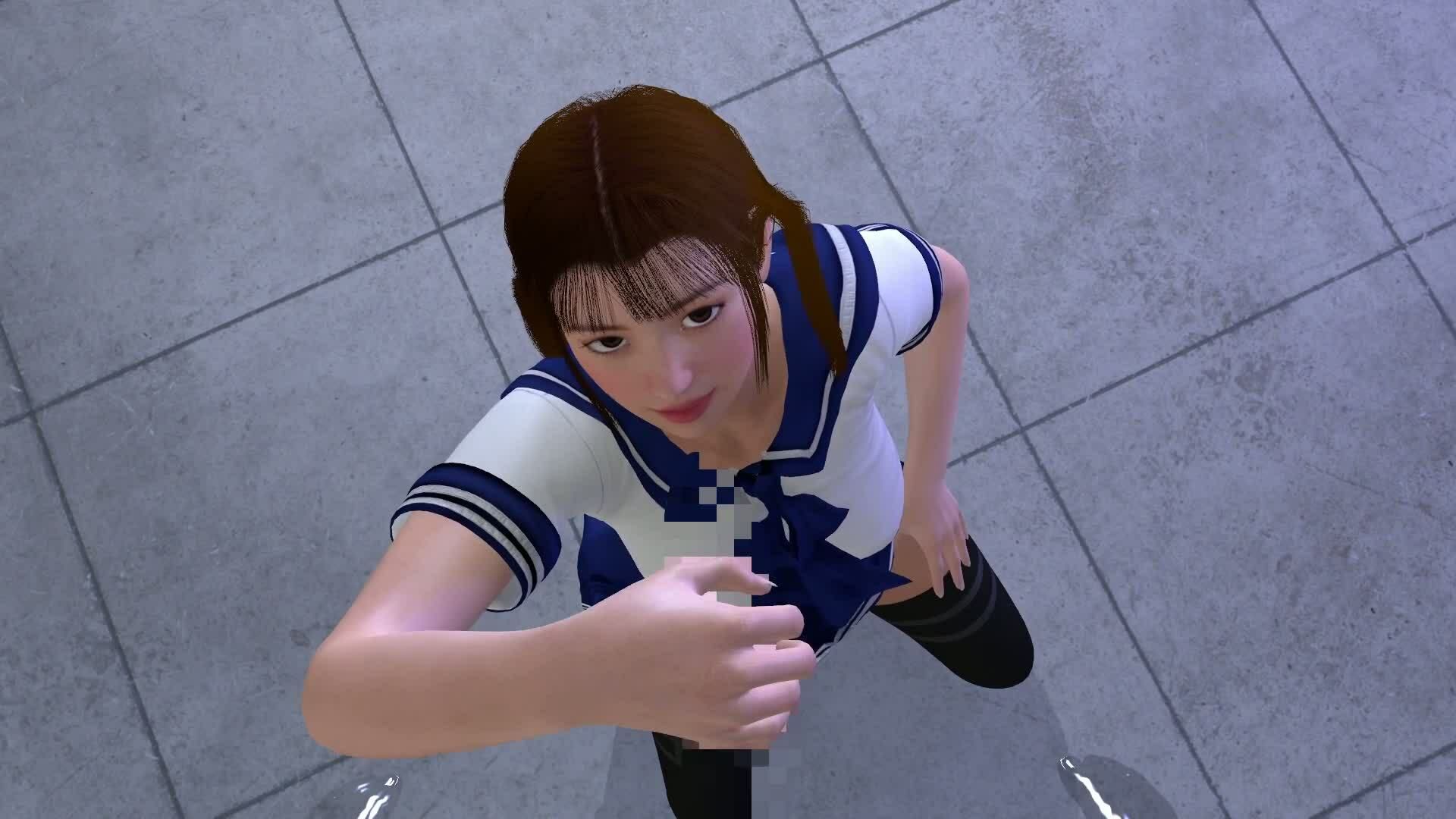 【ROMV371】ロリ巨乳JKレ●プ透明人間コンビニフルセックス「誰もいなのにレ●プされてる！？」