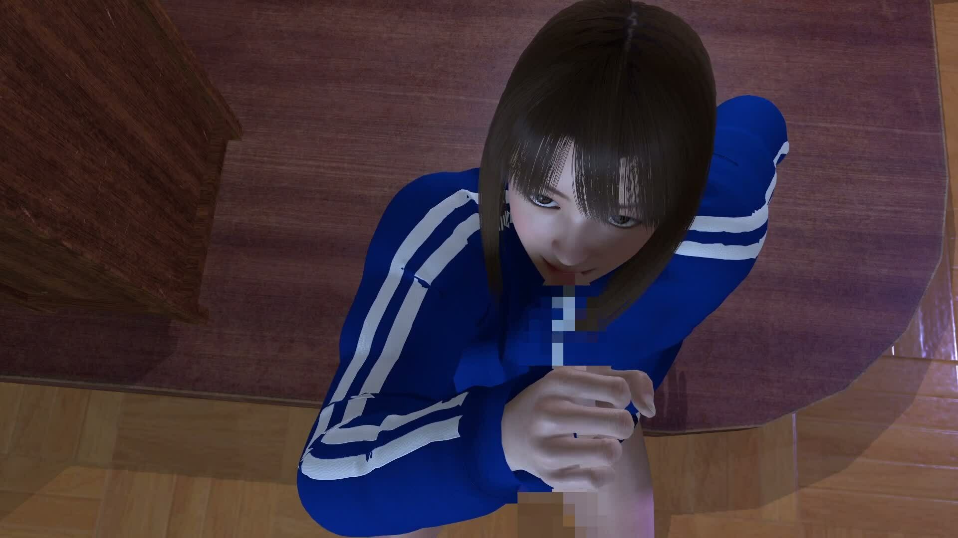 【ROMV372】ジャージブルマ学校教室透明人間フルセックス「誰もいなのにセックスされてる！？」