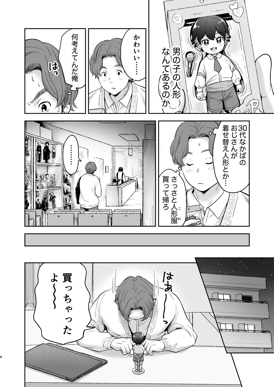 僕の着せ替え人形
