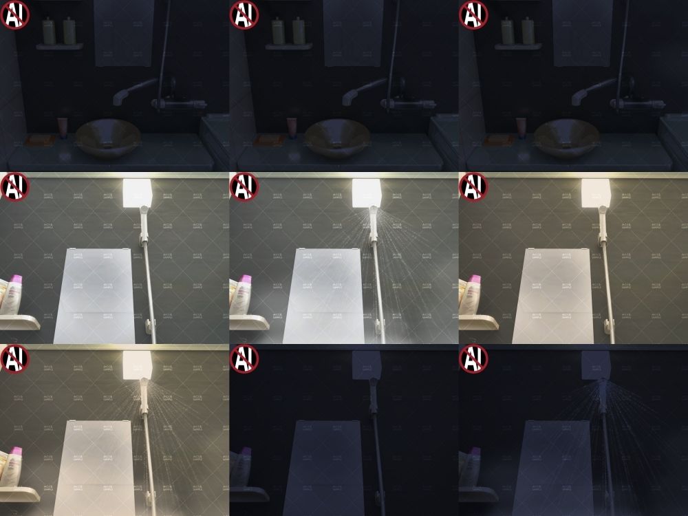 みにくる背景CG素材集『日常編』-水回り02-