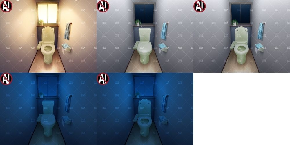 みにくる背景CG素材集『日常編』-水回り02-