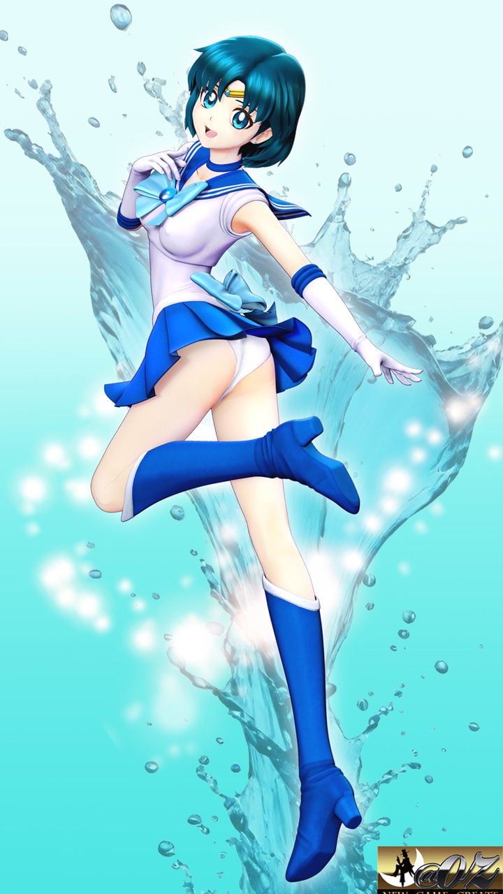 美少女戦士sideB［水星編］淫魔の毒に侵され性奴〇に堕ちる少女